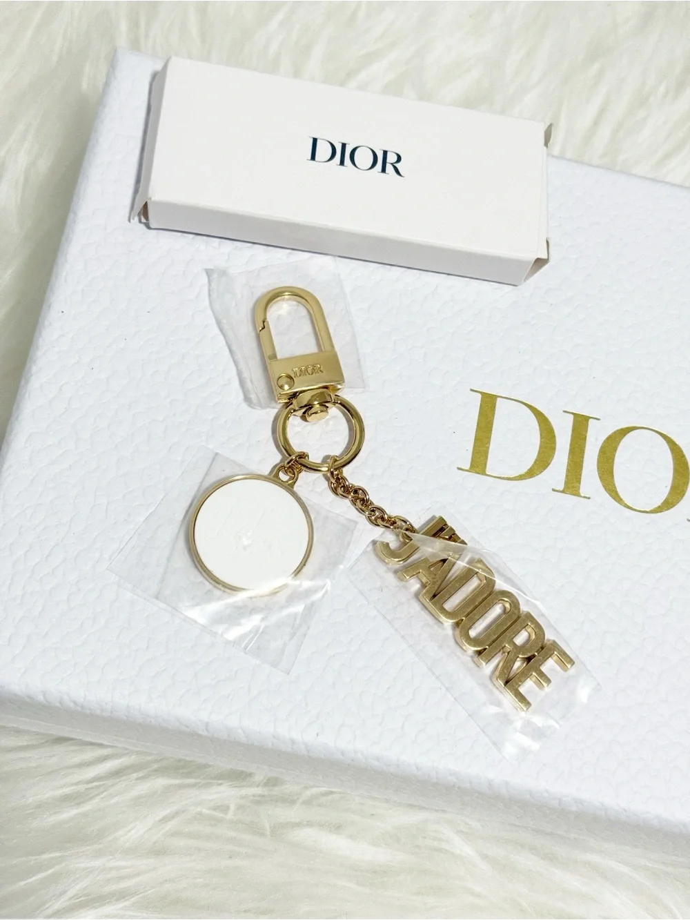 Dior Beauty Gold J'adore Bag Charm